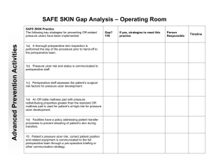 SAFE SKIN Gap Analysis