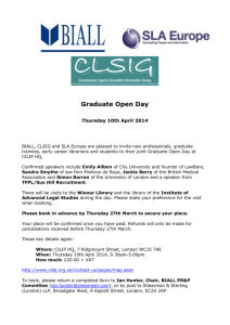Graduate Open Day booking form