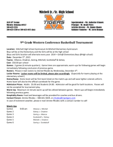 2015 9th Grade Western Conference Basketball Tournament
