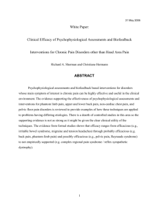 White Paper on the Effectiveness of