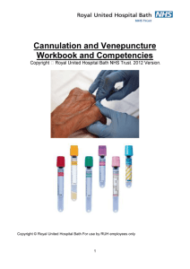 The assessment Strategy for Cannulation and Venepuncture