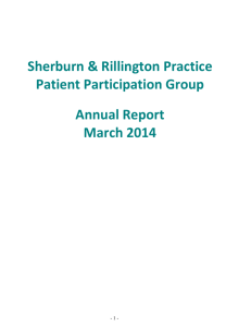 Sherburn & Rillington Surgeries - Sherburn & Rillington Practice