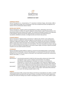 Click here to the Gamma Therapeutics Fact Sheet.