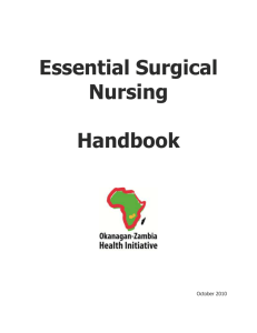 Handbook – Nursing Essential Skills