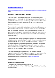 MiniMed free public health lectures