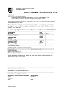 Accident and Incident (fs24) Form