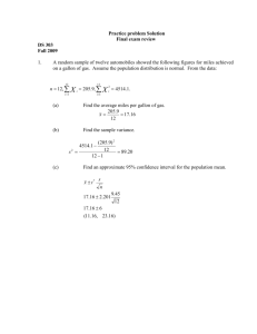 Final Exam Practice Problems_Solution