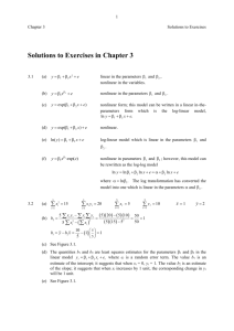 Solutions to Exercises in Chapter 3