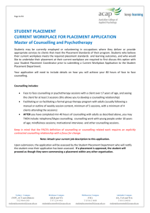 MCP Workplace for Placement Application