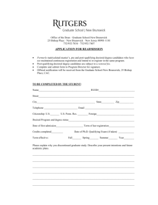 Re-Admission Form Link