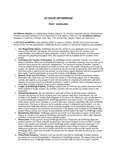 Host Guidelines - UC Davis School of Education