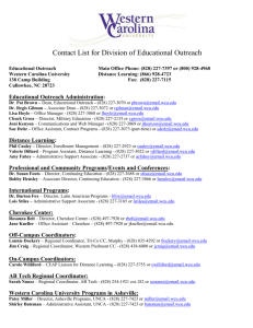 Contact List for Distance Learning