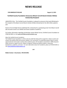 Fairfield County Foundation Announces Bloom
