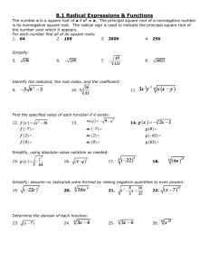 8.2: Rational Exponents
