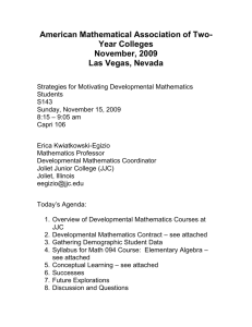 American Mathematical Association of Two-Year Colleges