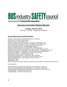 2015 April Meeting - American Bus Association