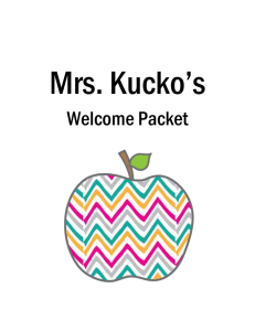 Welcome Packet - Belleville Middle School