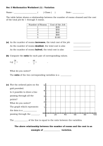 Sec 3 Mathematics : Worksheet