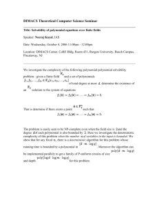 Solvability of polynomial equations over finite fields