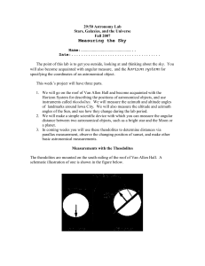 Lab Document - University of Iowa Astronomy and Astrophysics