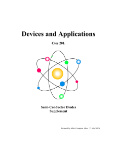 Semi-Conductor Diode notes