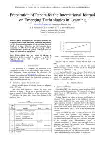 iJET Template - International Journal of Emerging Technologies in