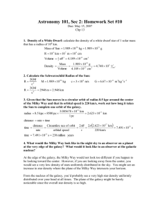 HW #10 - Department of Physics and Astronomy