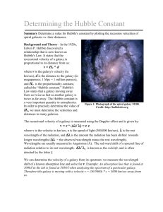 Hubble Constant - Indiana University
