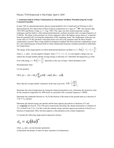 Physics 7230 Homework 4 - University of Colorado Boulder