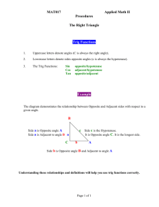 Tips on The Right Triangle in Word