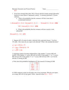 Binomial and Geometric Practice