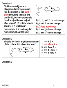 Chapter 11 ClickerD Answers