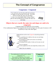 5 blog notes congruent triangles