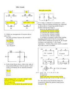 Electromagnetism AP Multiple Choice Answers 2011