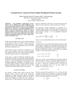 Effects of Transmit Power Control in Cellular Fixed Broadband