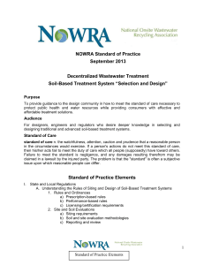 NOWRA Standard of Practice