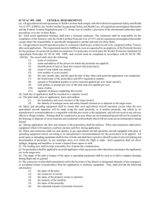 02 NCAC 09L .1002 GENERAL REQUIREMENTS (a) All agricultural