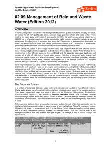 02.09 Management of Rain and Waste Water (Edition 2012)