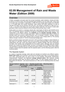 02.09 Management of Rain and Waste Water (Edition 2009)