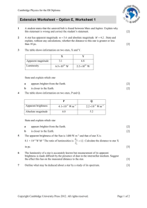 Extension worksheet - Cambridge Resources for the IB Diploma