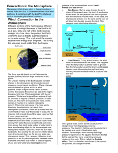 Convection in the Atmosphere