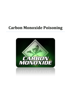 Carbon Monoxide Poisoning - Digital