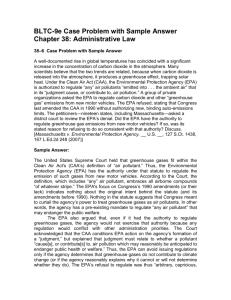 Chapter 4 - Constitutional Authority to Regulate Business