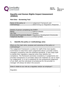DRAFT Equality Impact Assessment