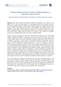 Climate and Energy Systems (CES) Project