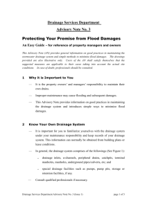 Protecting Your Premise from Flood Damages