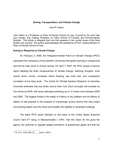 Zoning and Climate Change - Pace Law School