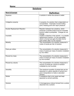 Modern Chemistry Chapter 12