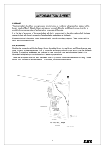 Information Sheet for Residents of Lucan