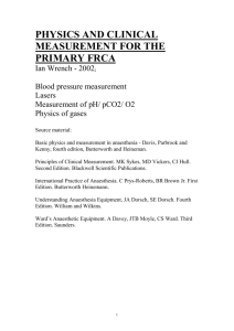 physics and clinical measurement for the primary frca